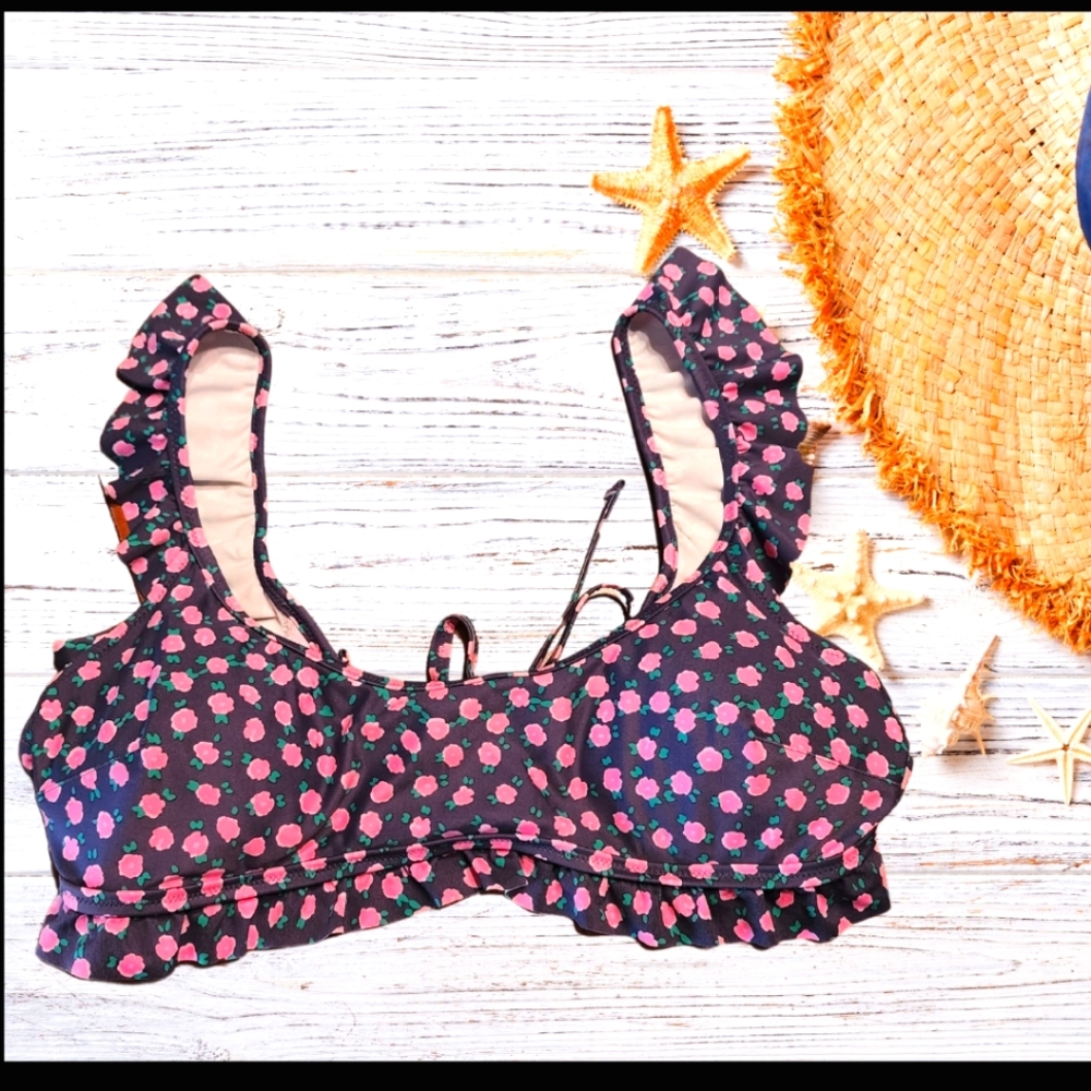Aerie Ruffled Swimsuit Top NWT